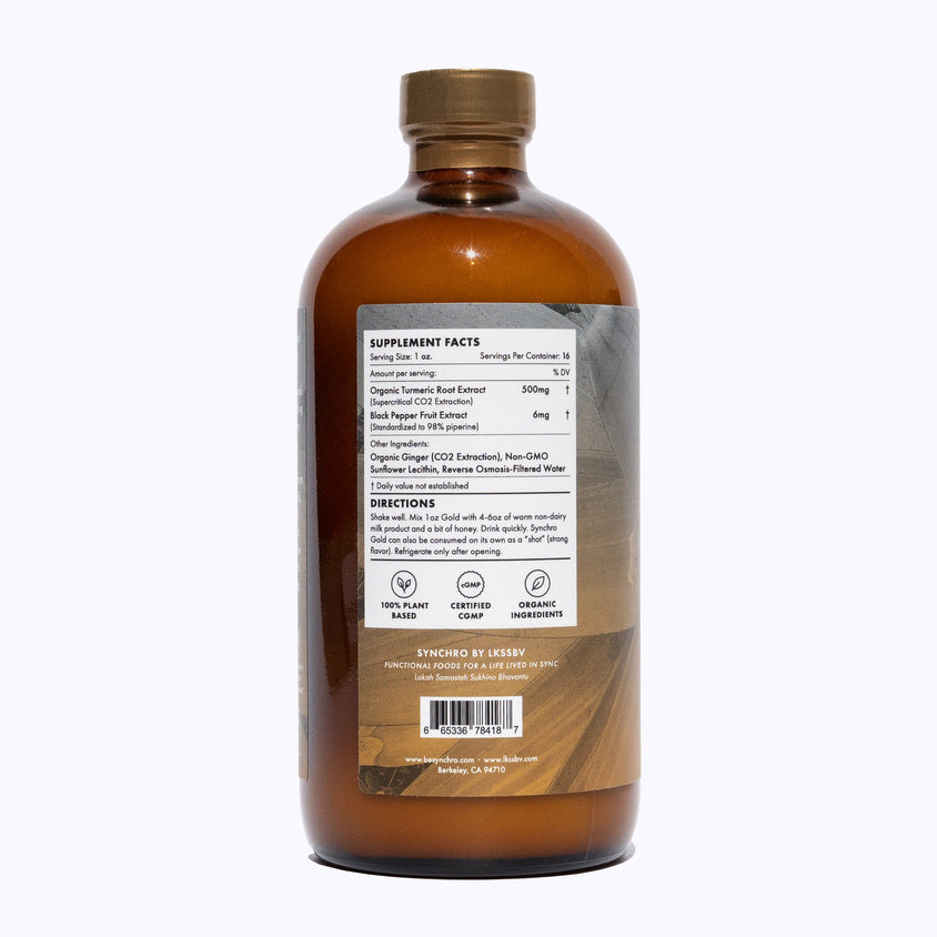 Gold | Liposomal Turmeric Elixir (Original Flavor)